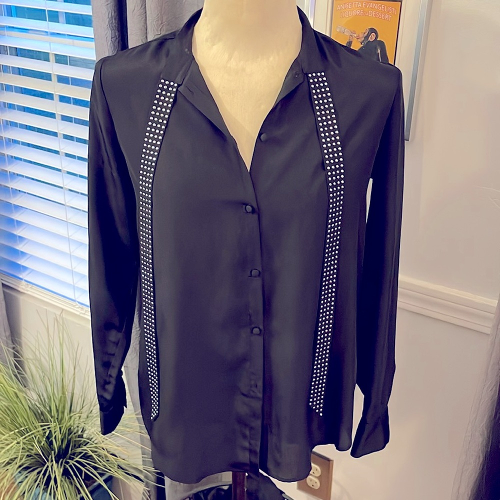 Rock & Republic - Women’s Medium Blouse - Black